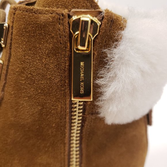 Michael Kors Booties Rosario Amber Shearling Suede - Picture 8 of 8